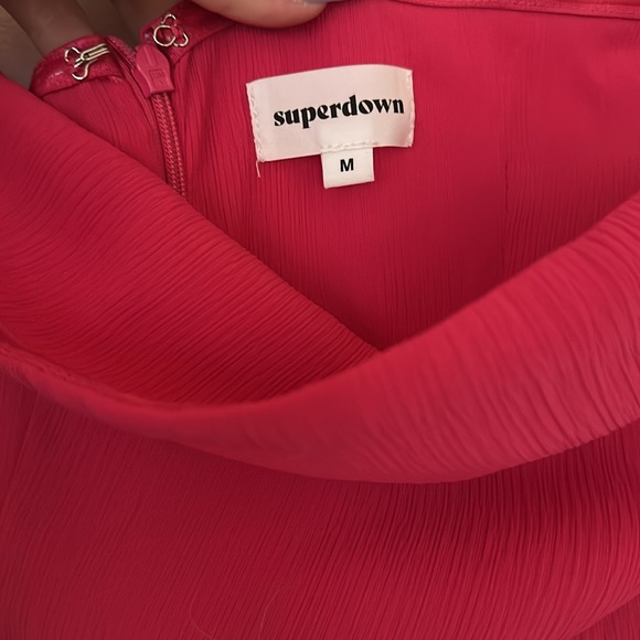 Medium Superdown pink strapless dress - Picture 4 of 6